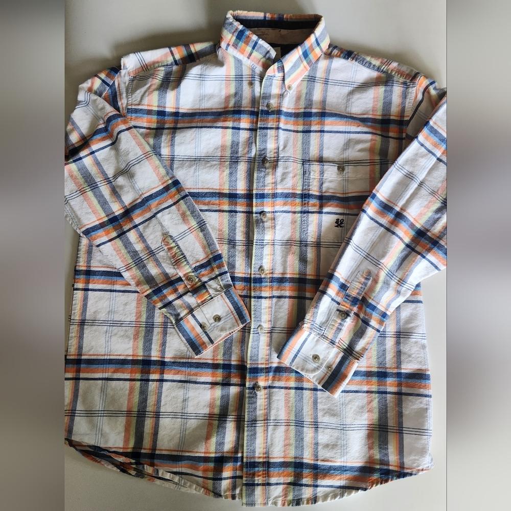 TwentyX Long Sleeve Plaid Men's Size Large